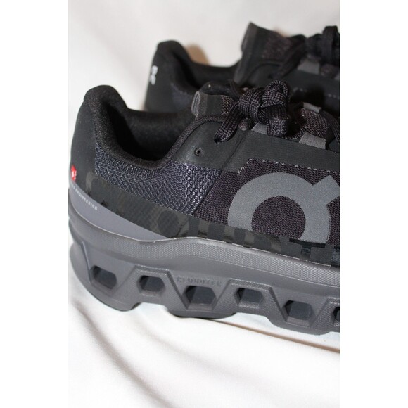 ON CLOUD CLOUDMONSTER WOMEN'S ATHLETIC RUNNING SHOES BLACK MAGNET NIB - Picture 5 of 7
